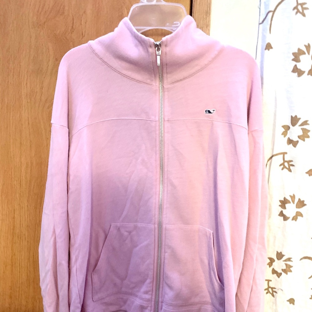 Pink Vineyard Vines Zip Up